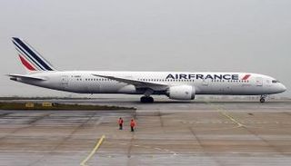 إحدى الطائرات التابعة لشركة "إير فرانس"