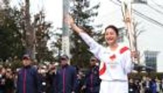 اليابان تجري بروفة لانطلاق شعلة أولمبياد طوكيو 2020