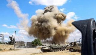 مليشيات أردوغان تواصل انتهاك وقف إطلاق النار في ليبيا - أرشيفية