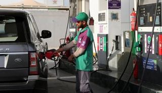 محطة بنزين في الرياض - رويترز