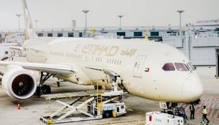 إحدى الناقلات التابعة للاتحاد للطيران