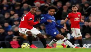 من مباراة تشيلسي ومانشستر يونايتد 