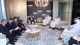لقاء وزير الاقتصاد الإماراتي مع الوفد الأردني
