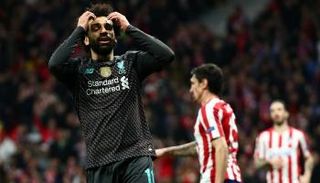محمد صلاح ضد أتلتيكو مدريد