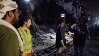 من كواليس تصوير فيلم "شبح"