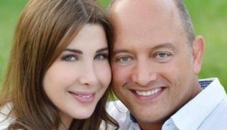 نانسي عجرم وزوجها فادي الهاشم
