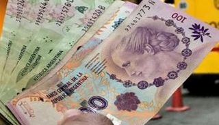 عملات ورقية من البيزو الأرجنتيني