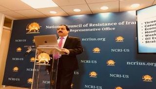 علي جعفر زاده خلال كلمته في المؤتمر الصحفي