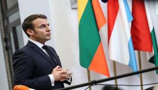 الرئيس الفرنسي إيمانويل ماكرون