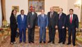 السيسي لمبعوث إثيوبيا: نسعى لإنجاح مفاوضات سد النهضة