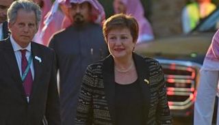 المديرة التنفيذية لصندوق النقد الدولي كريستالينا جورجيفا