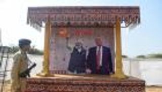 "ناماستي ترامب" في الهند 