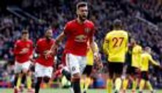 ركلة جزاء تمنح فرنانديز رقما تاريخيا مع مانشستر يونايتد