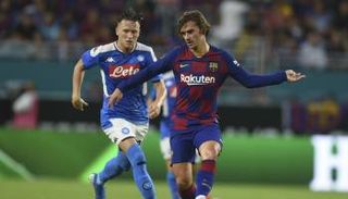 مباراة نابولي وبرشلونة 