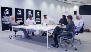 جانب من أول اجتماع رسمي للجامعة