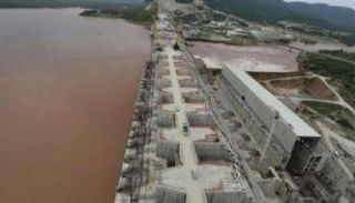 الأعمال الإنشائية لسد النهضة الإثيوبي- أرشيفية