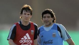 مارادونا وميسي