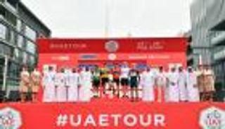 الهولندي جرونوجين يتوج بالمرحلة الرابعة لطواف الإمارات