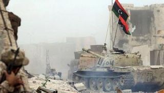 إحدى الآليات العسكرية التابعة للجيش الليبي - أرشيفية