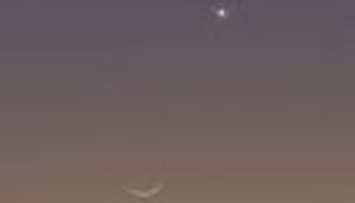 هلال رجب يقترن بالزهرة.. انظروا إلى السماء الليلة
