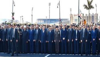 الجنازة العسكرية للرئيس المصري الأسبق حسني مبارك