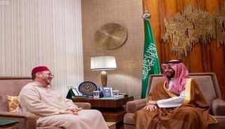 الأمير محمد بن سلمان وفؤاد عالي الهمة