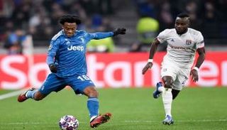 من مباراة ليون ويوفنتوس