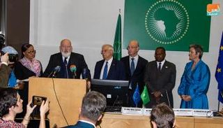 المؤتمر الصحفي المشترك للاتحادين الأوروبي والأفريقي بأديس أبابا