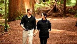 الأمير البريطاني هاري وزوجته ميجان