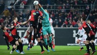 لقطة من المباراة