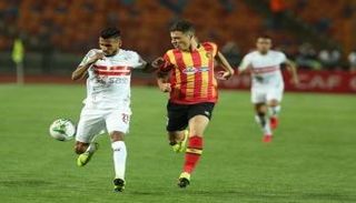 من مباراة الزمالك والترجي