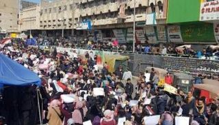 مظاهرات العراق مستمرة رفضا للحكومة والتدخلات الإيرانية