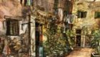 "كوم الدكة".. معرض يتأمل أحوال الناس في حي سيد درويش