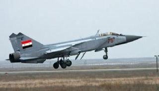 طائرة مقاتلة للجيش السوري - أرشيفية