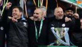 إنفوجراف.. 3 ألقاب لسيتي جوارديولا في كأس الرابطة