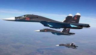 مقاتلات روسية تحلق في سماء سوريا - أرشيفية