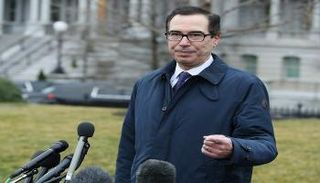 وزير الخزانة الأمريكي ستيف منوتشين - أ.ف.ب