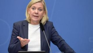 وزيرة المالية السويدية ماجدلينا أندرسون