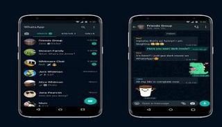 خاصية “Dark Mode” من واتساب