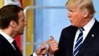 ترامب وماكرون يعلنان التعاون لمواجهة فيروس كورونا