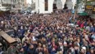 غزة تشيع جثامين ضحايا "الحريق الكبير" بالدموع