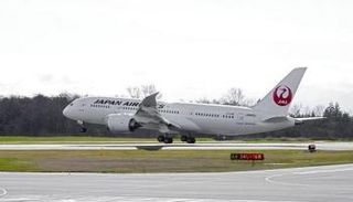 طائرة تتبع الخطوط الجوية اليابانية