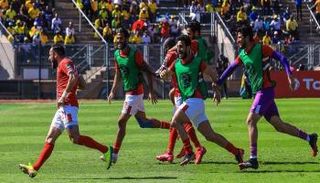 لاعبو الأهلي 