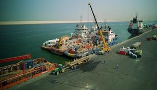  القاعدة اللوجستية البحرية الأكبر في الخليج العربي