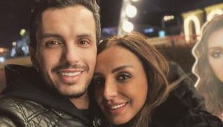 أنغام وزوجها أحمد إبراهيم