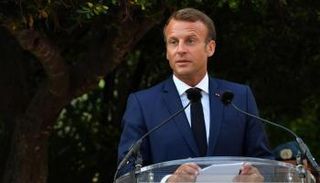 الرئيس الفرنسي إيمانويل ماكرون