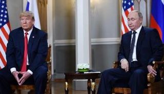 الرئيس الأمريكي دونالد ترامب ونظيره الروسي بوتين