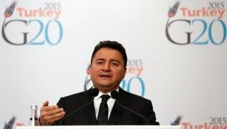 علي باباجان في كلمة سابقة له - رويترز