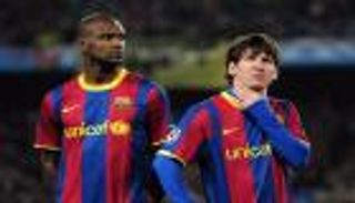 كواليس صدام ميسي مع أبيدال في تدريبات برشلونة