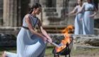 إيقاد الشعلة الأولمبية دون حضور جمهور خوفا من كورونا